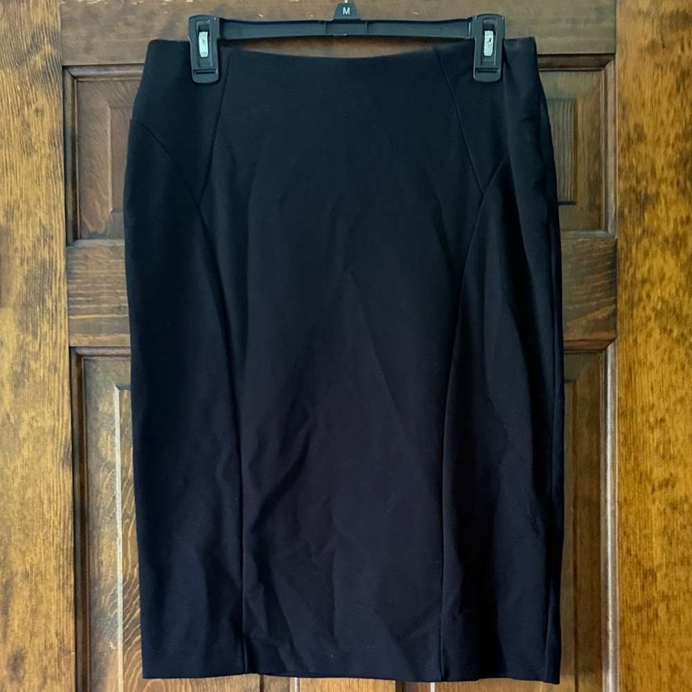 Elegant Black Pencil Skirt